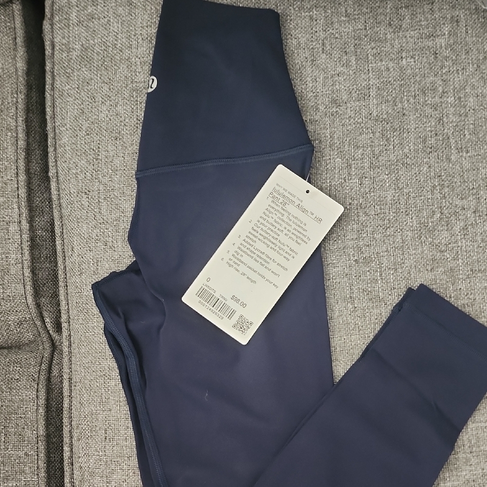 Lululemon Athletica Align HR Pant in Navy Blue